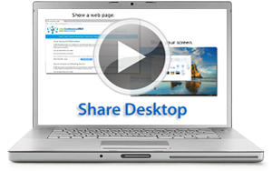 Web Meeting Share Desktop